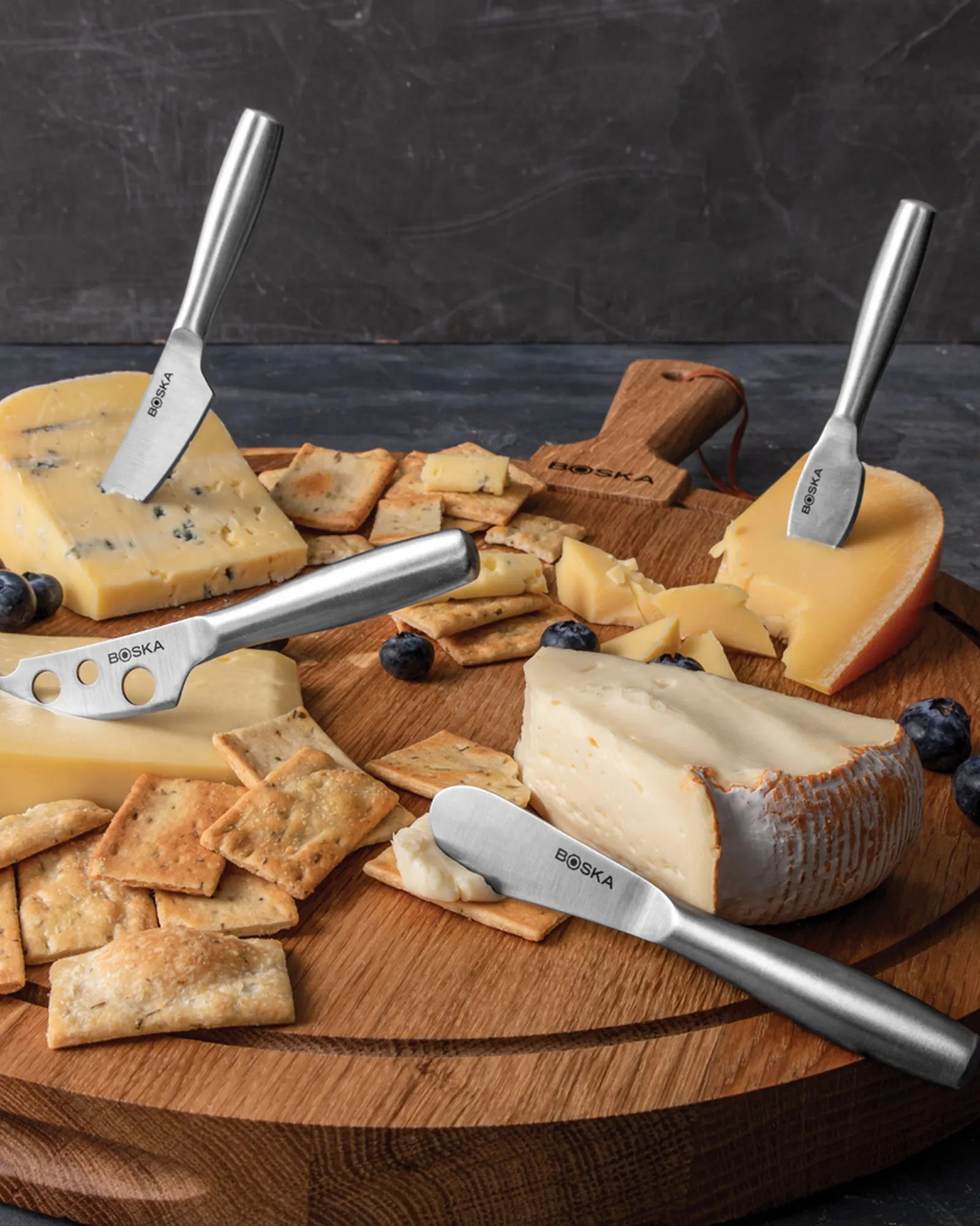 Custom stainless steel cheese knife set Boska Mini - 7
